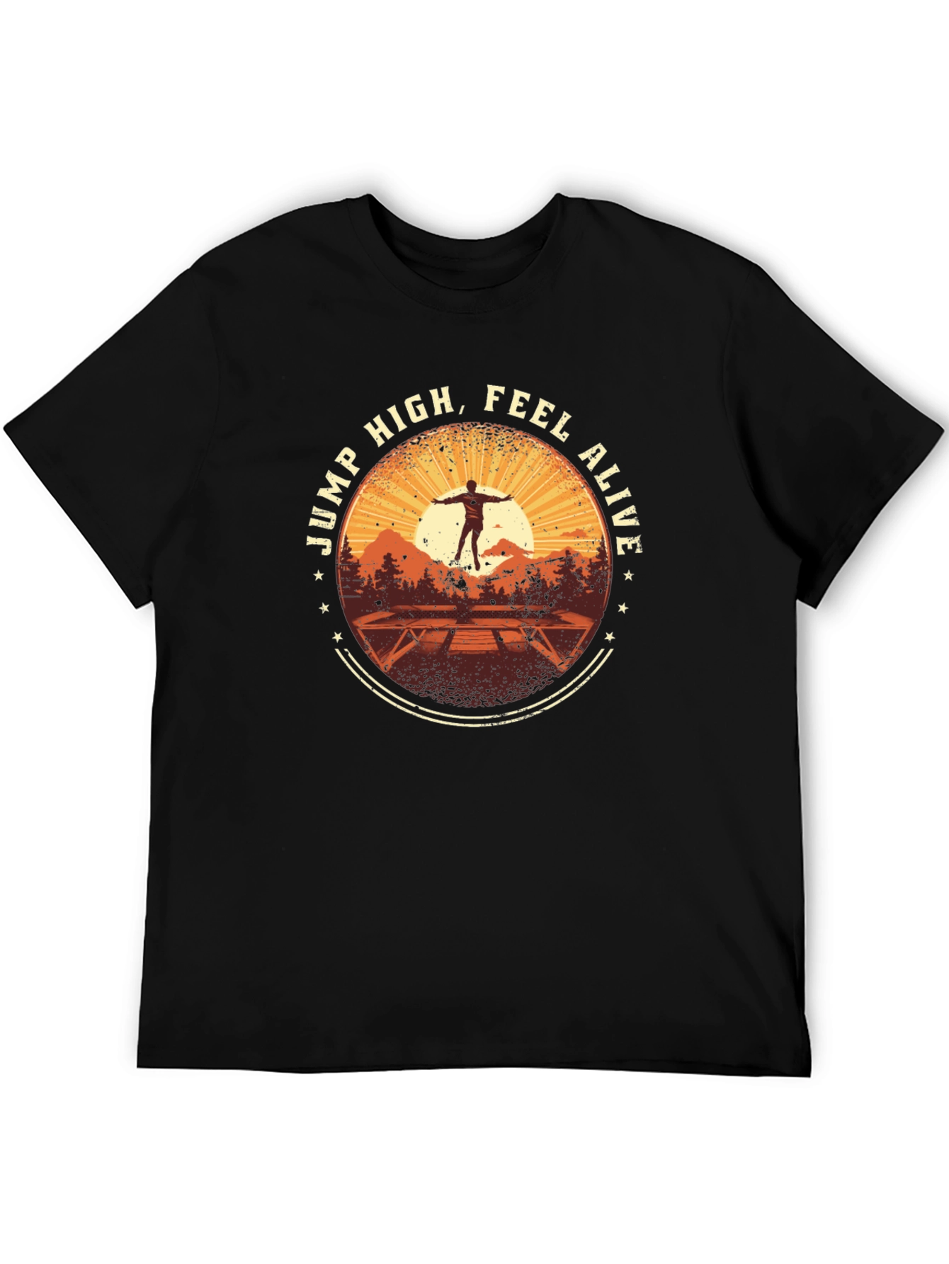 Jump High Feel Alive Graphic Tee