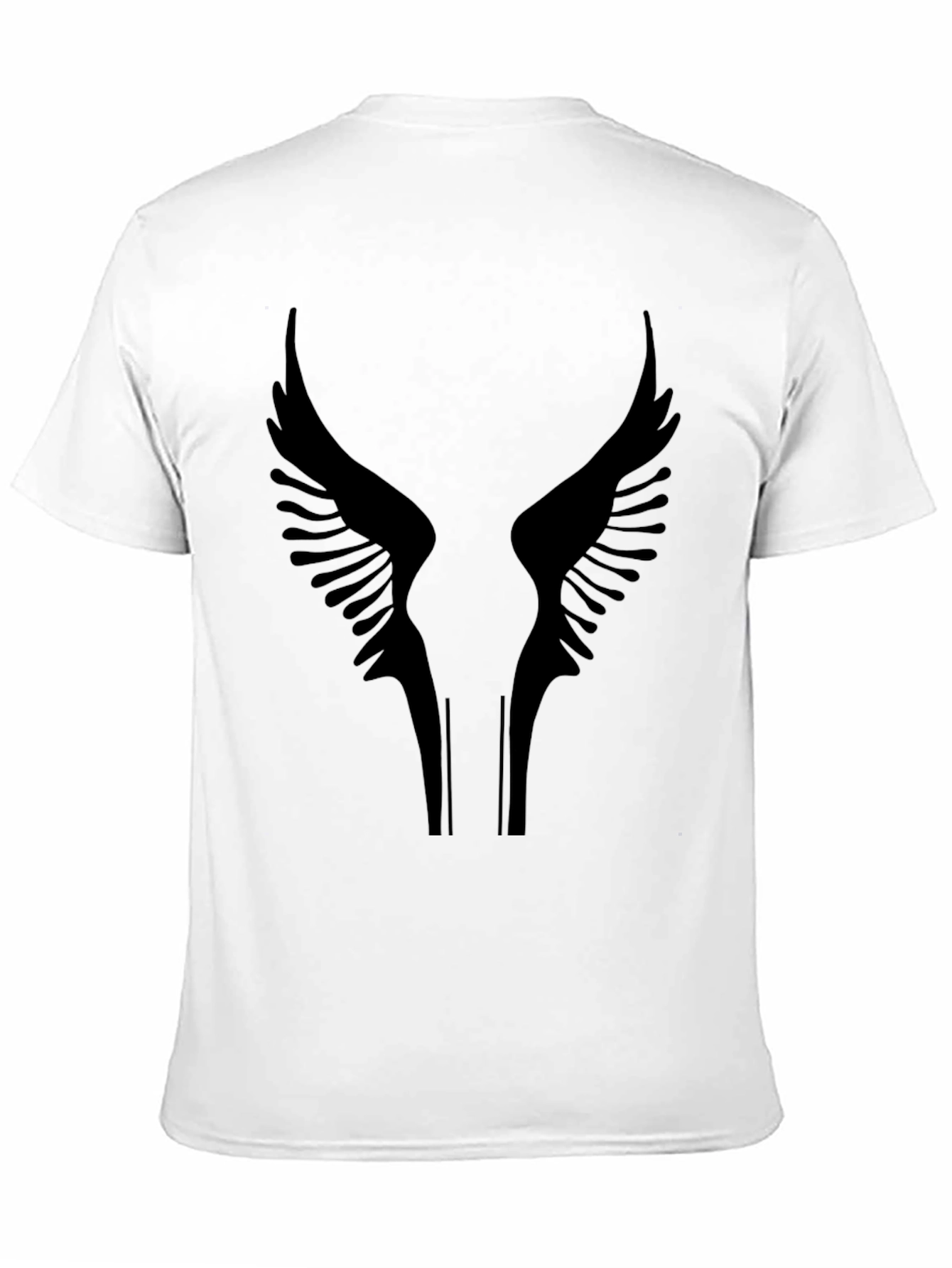Black Wings Graphic Tee - Stylish and Unique Design