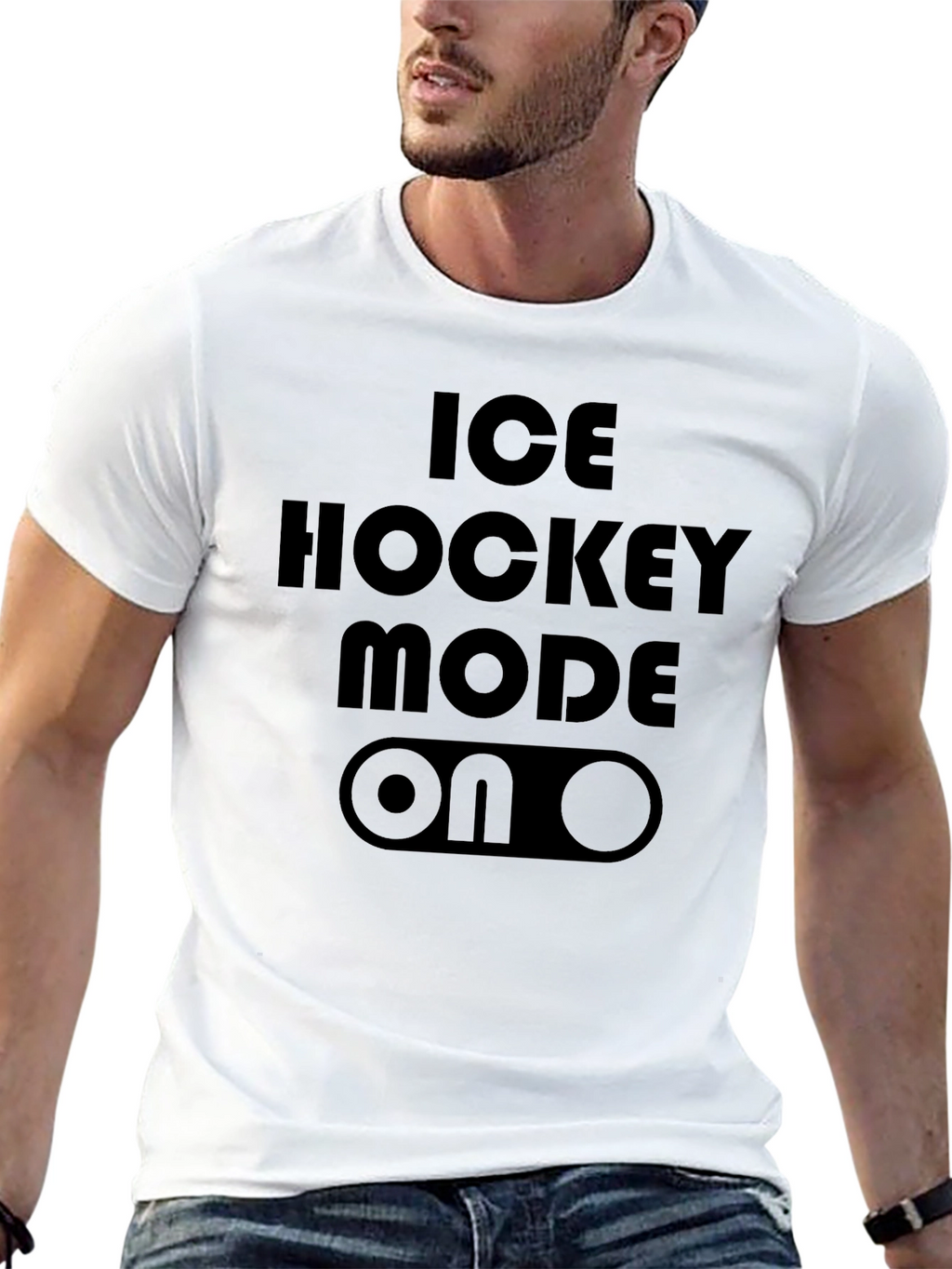 Ice Hockey Mode ON T-Shirt