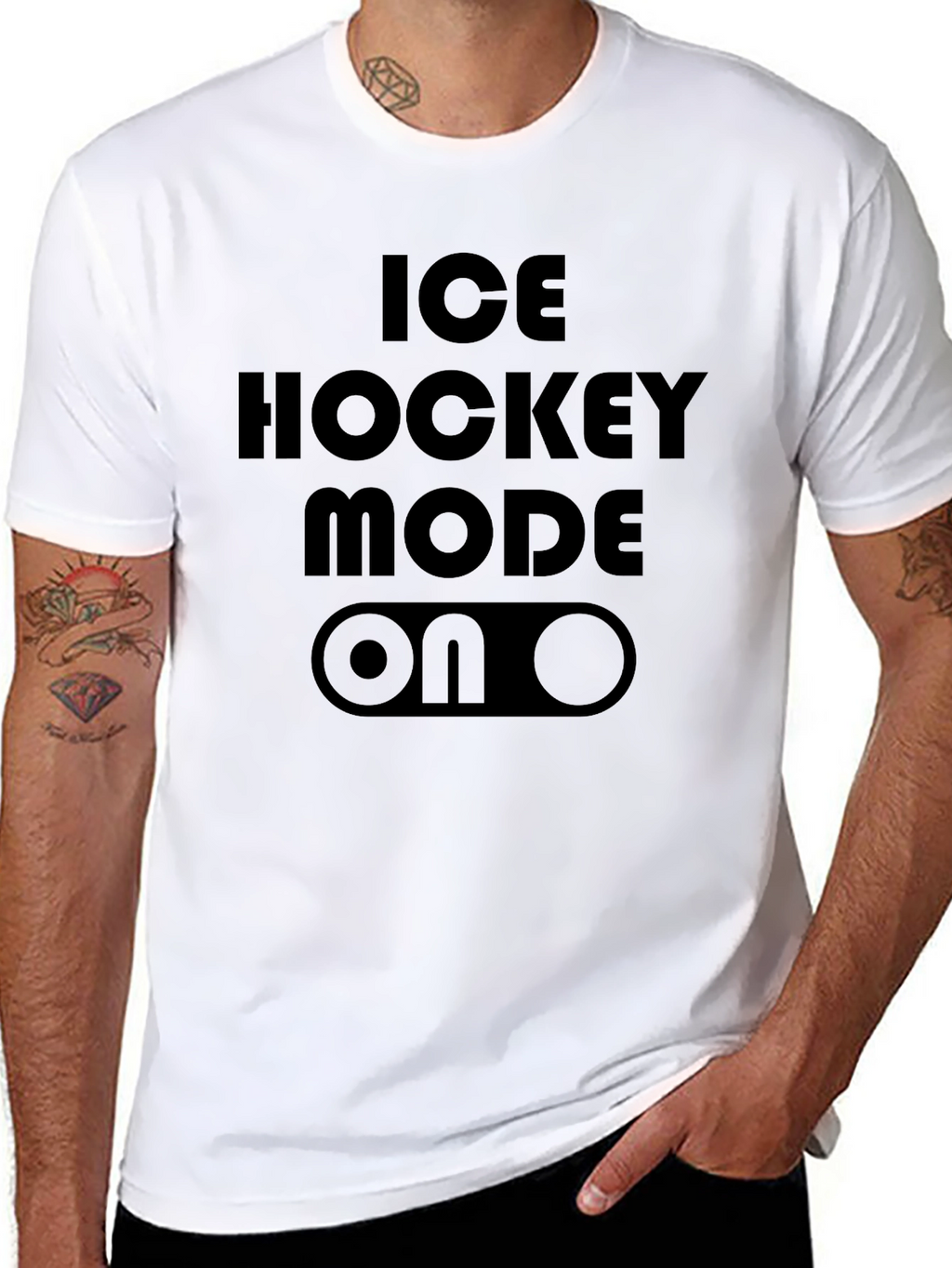 Ice Hockey Mode ON T-Shirt