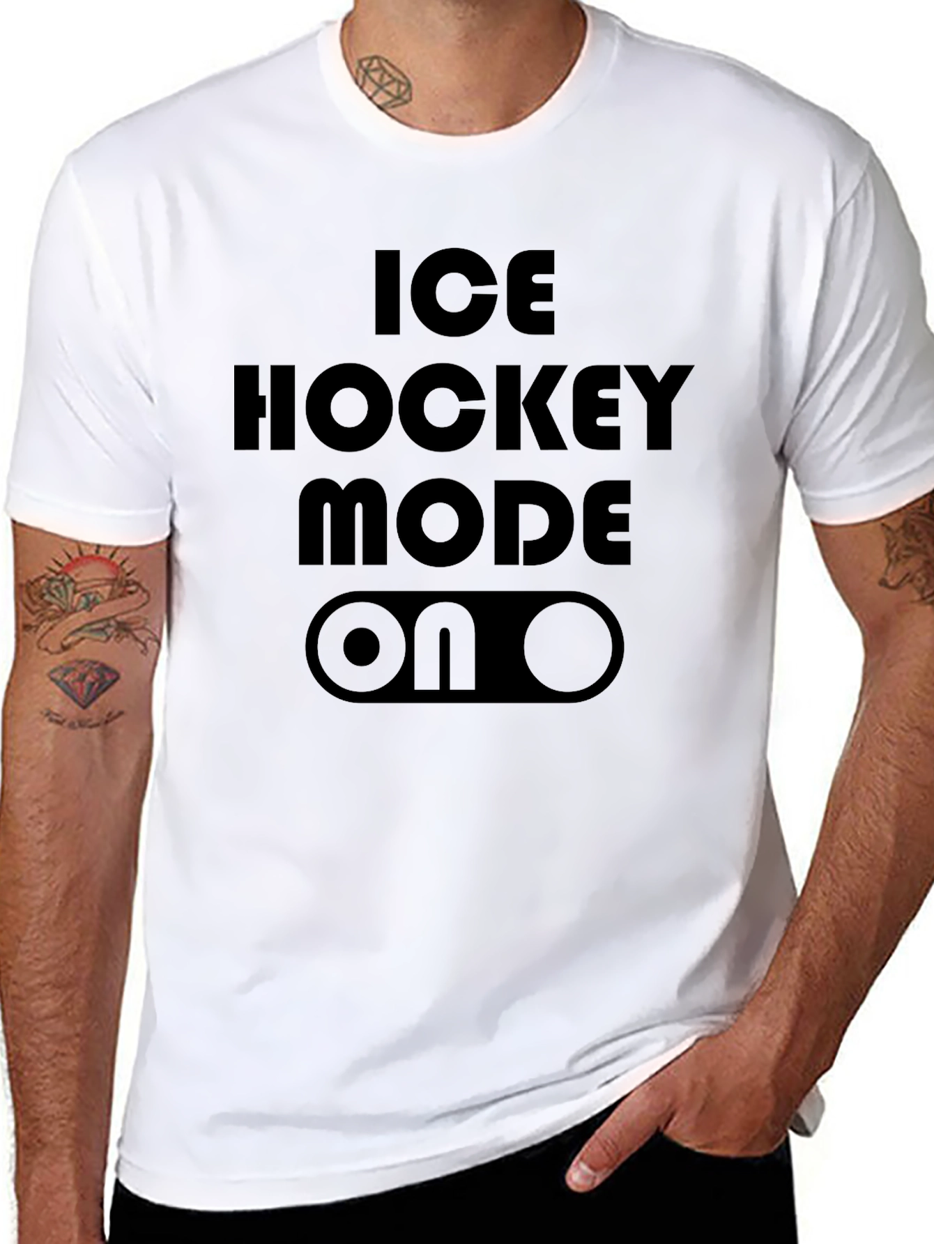 Ice Hockey Mode ON T-Shirt