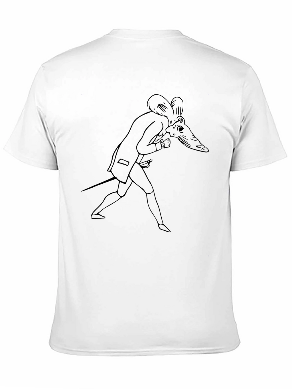 Mouse Duelist Graphic Tee - Black