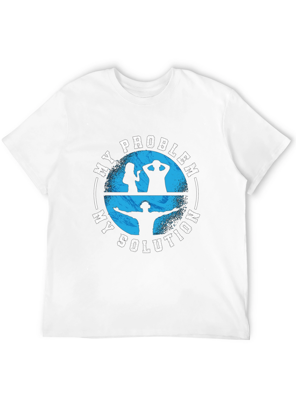 My Problem My Solution Black Graphic T-Shirt