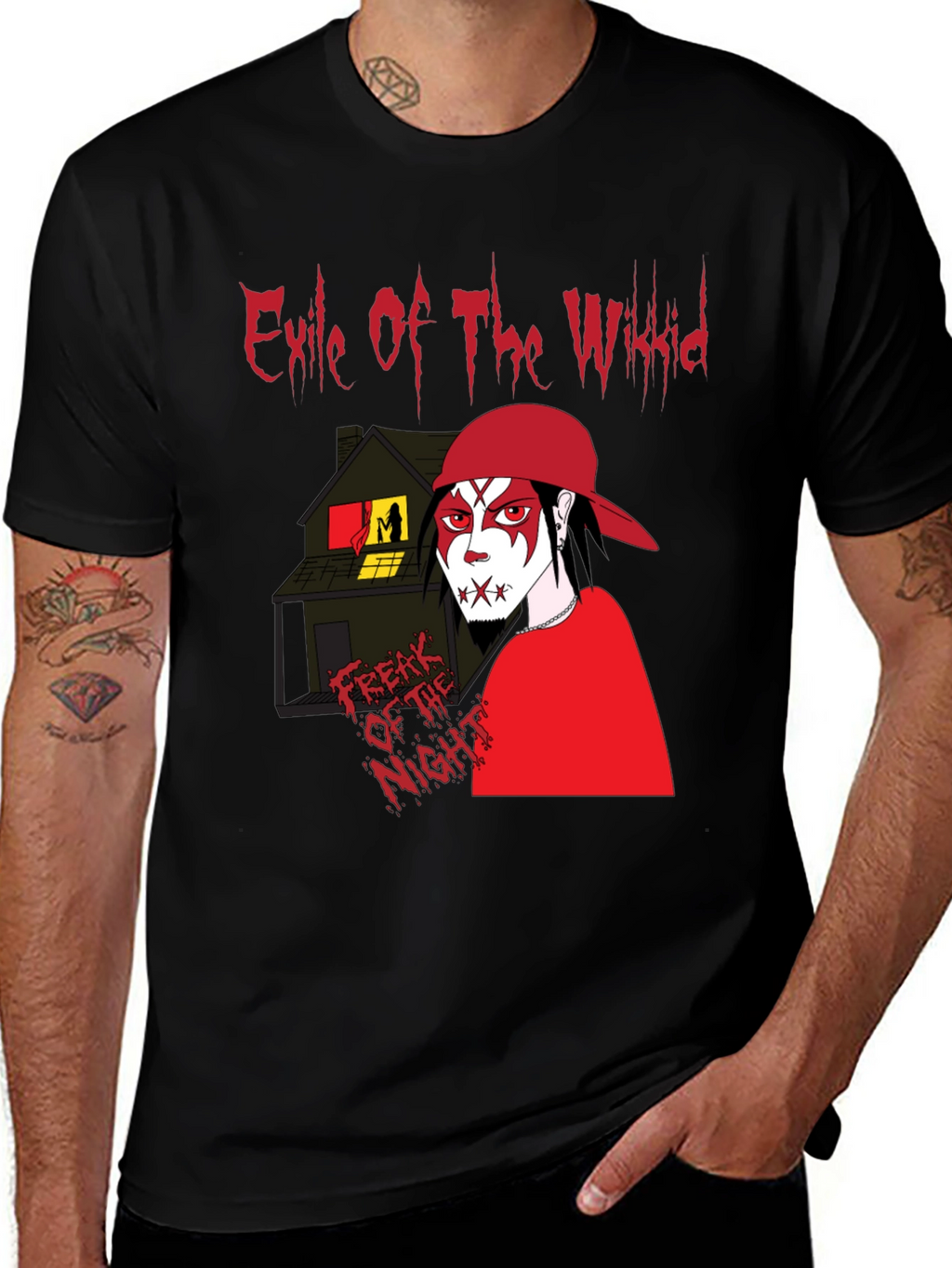 Exile of The Wikkid Freak of the Night T-Shirt