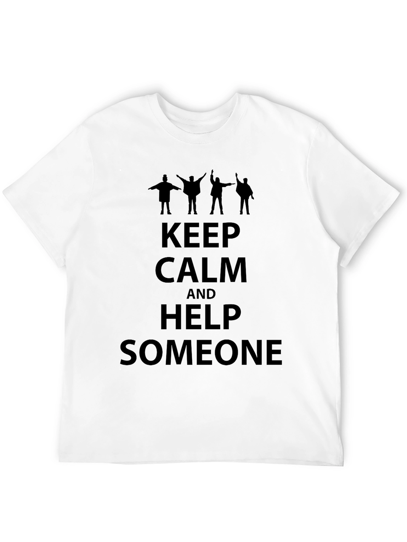 Keep Calm and Help Someone Graphic Tee
