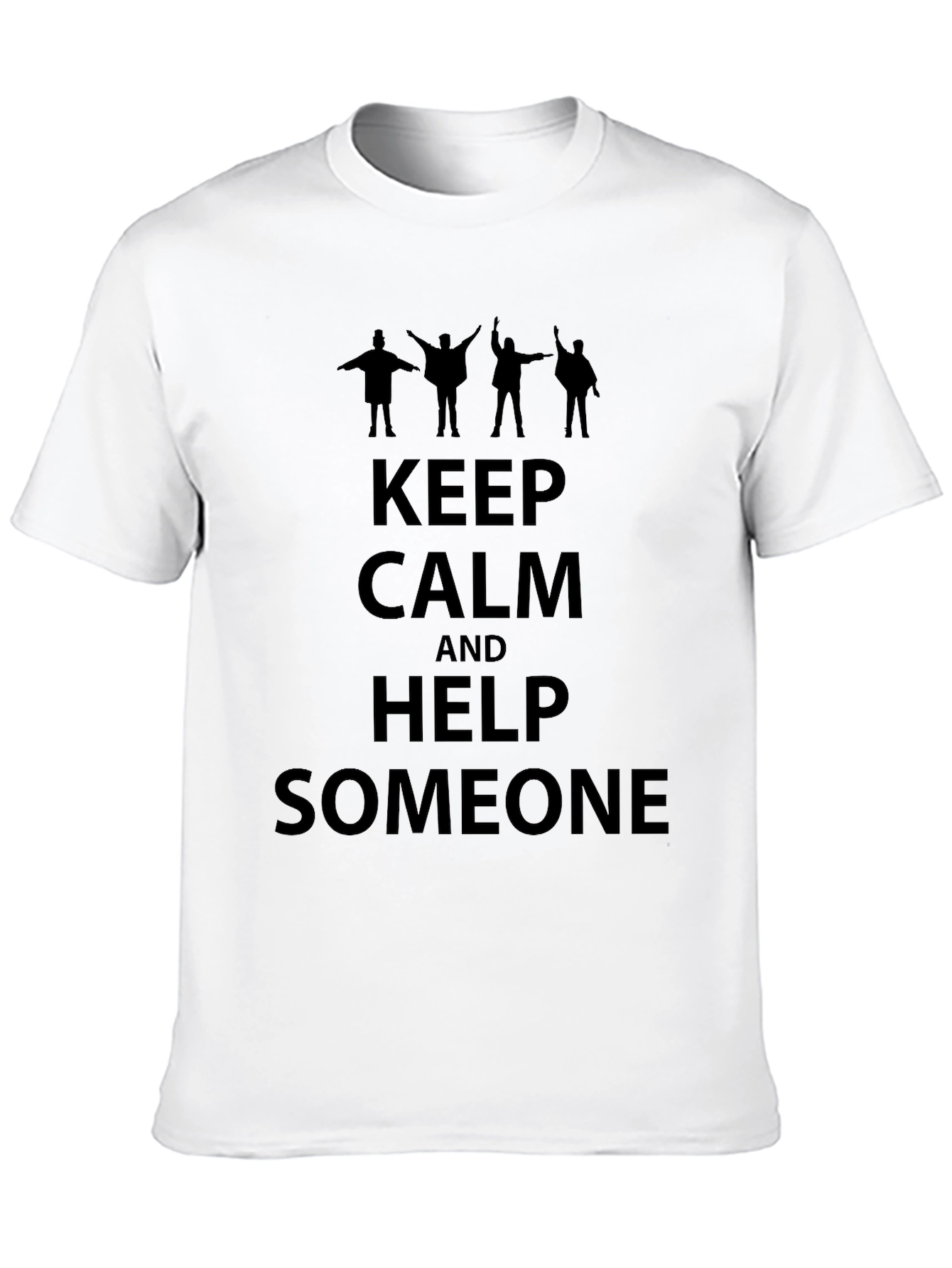 Keep Calm and Help Someone Graphic Tee