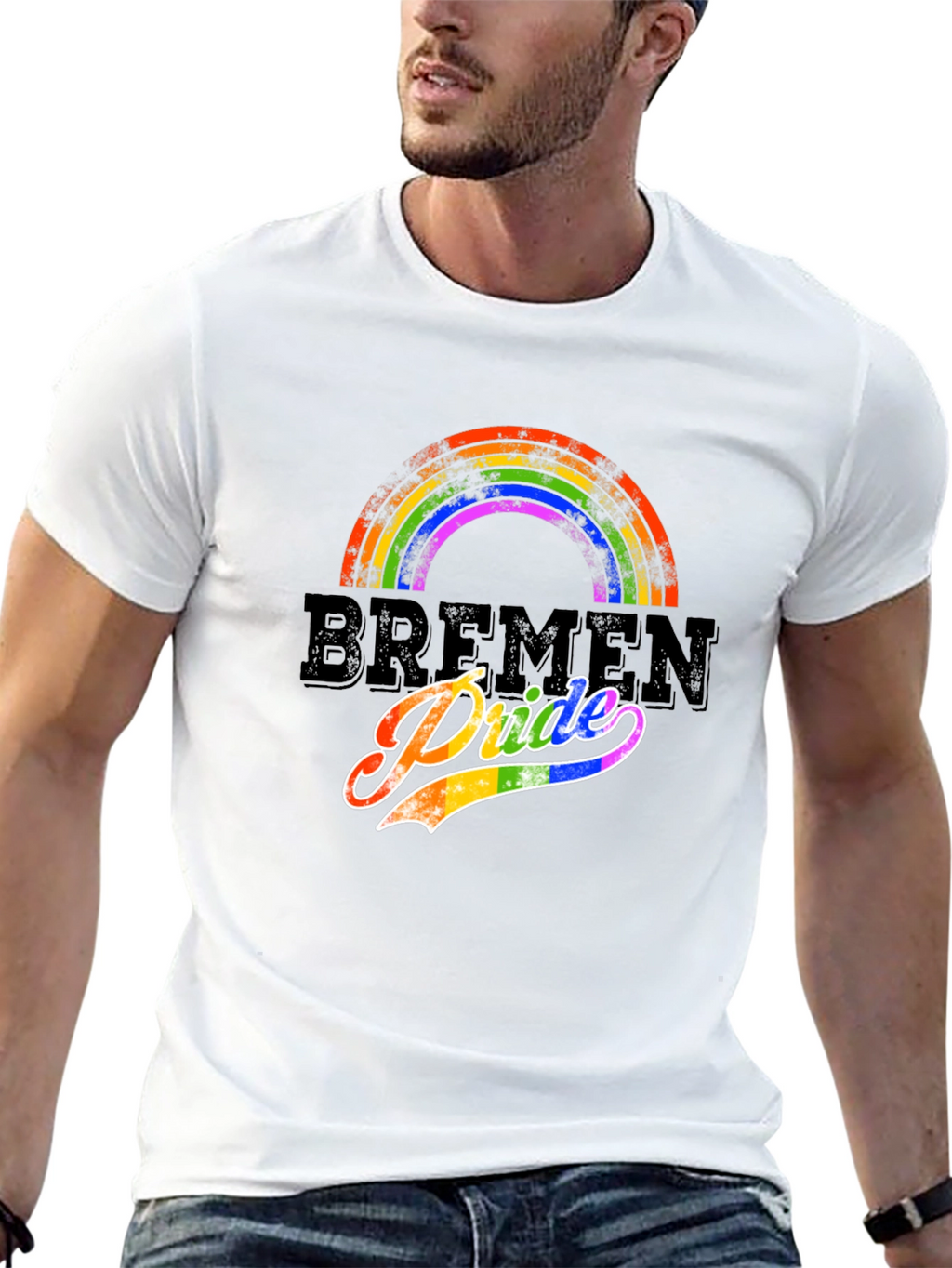 Bremen Pride Rainbow T-Shirt - LGBTQ+ Support