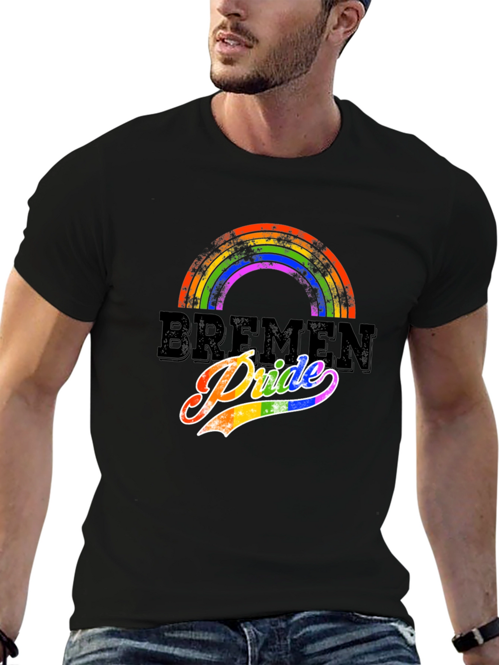 Bremen Pride Rainbow T-Shirt - LGBTQ+ Support