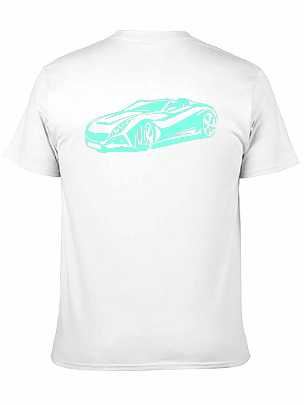 Cool Car Graphic Black T-Shirt - Stylish Automotive Tee