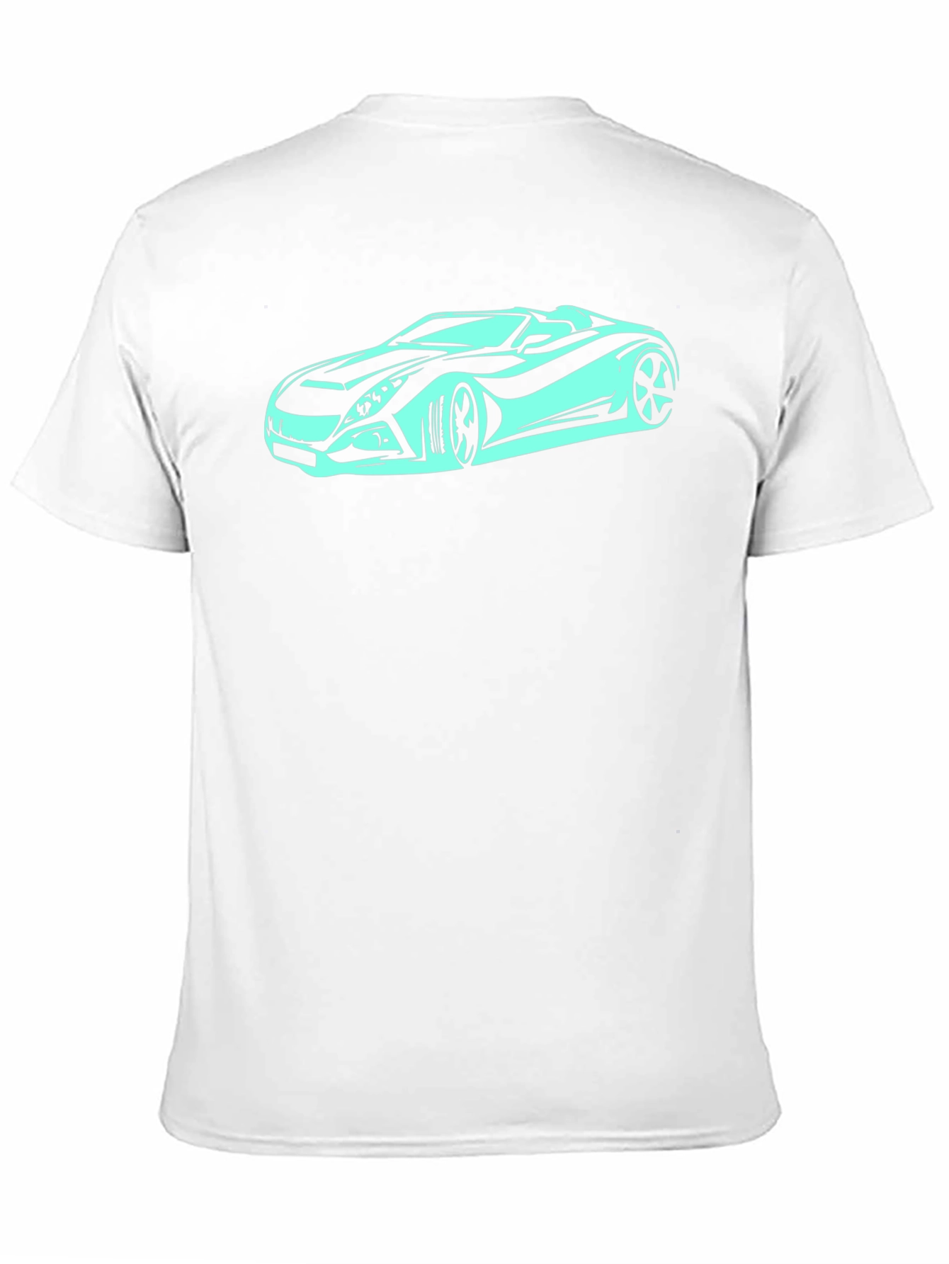 Cool Car Graphic Black T-Shirt - Stylish Automotive Tee