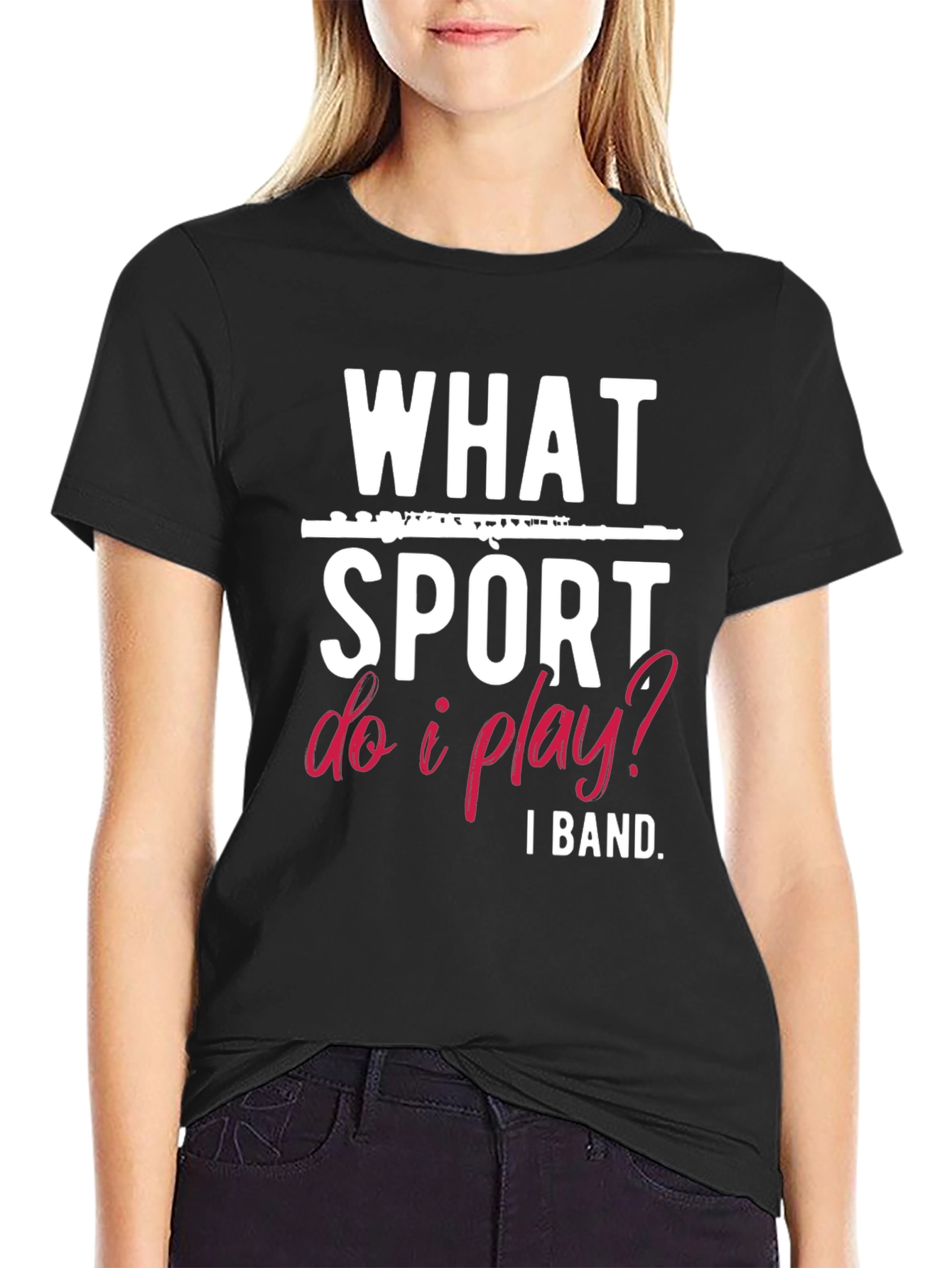 Funny Band T-Shirt - What Sport Do I Play?