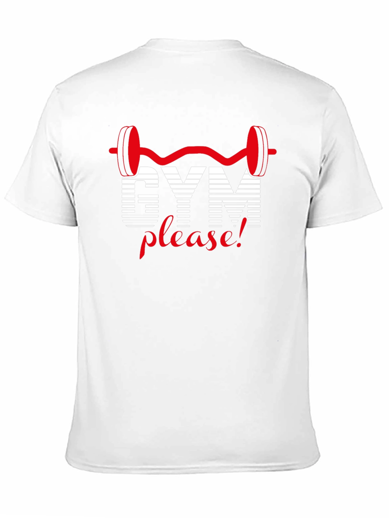 Gym Please! Black T-Shirt