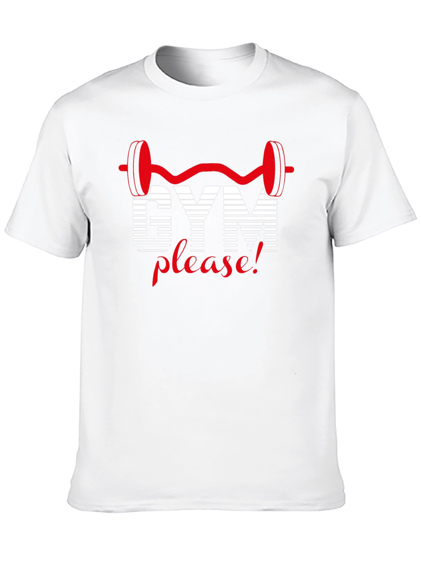 Gym Please! Black T-Shirt