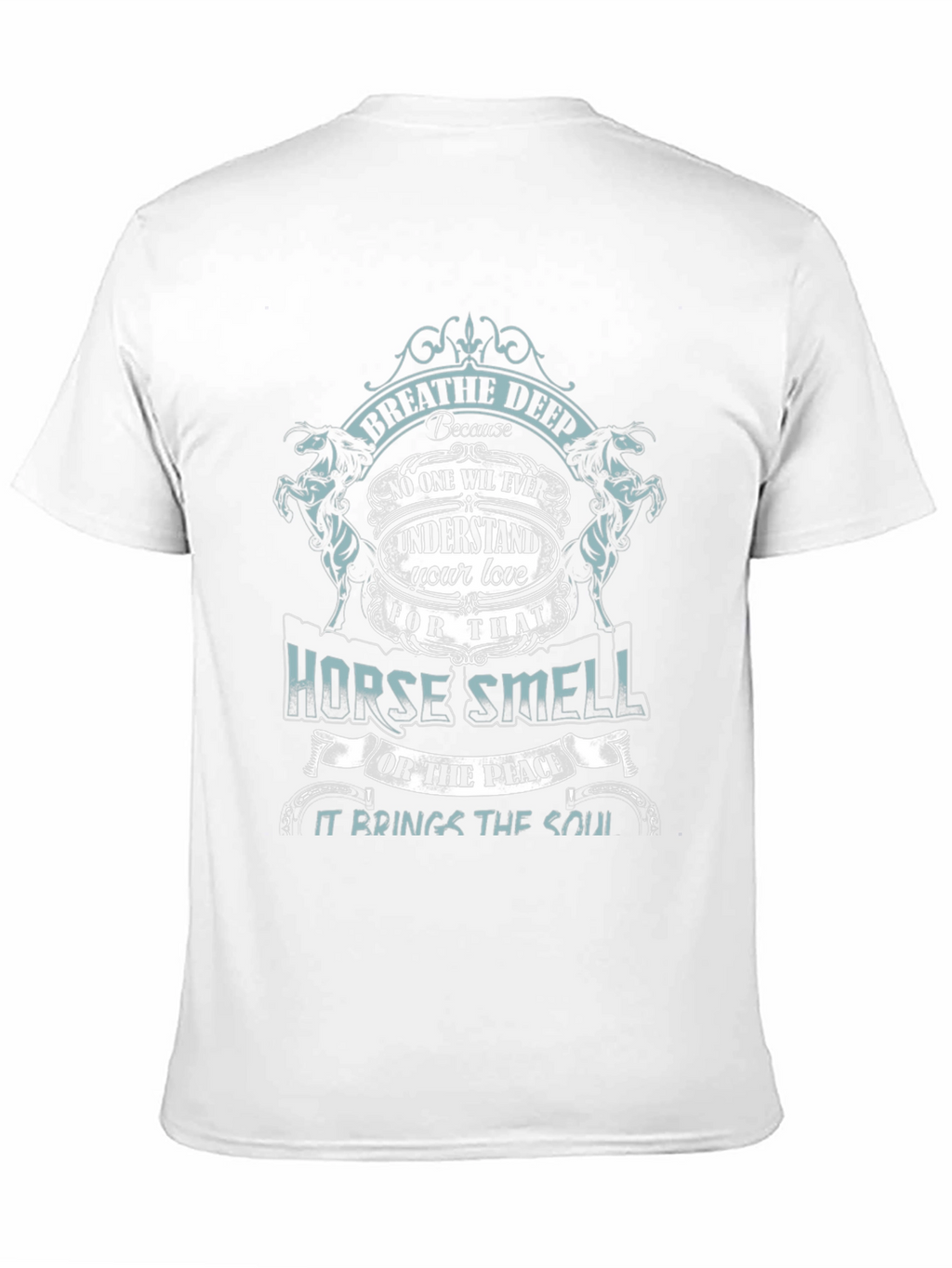 Breathe Deep Horse Smell Graphic Tee