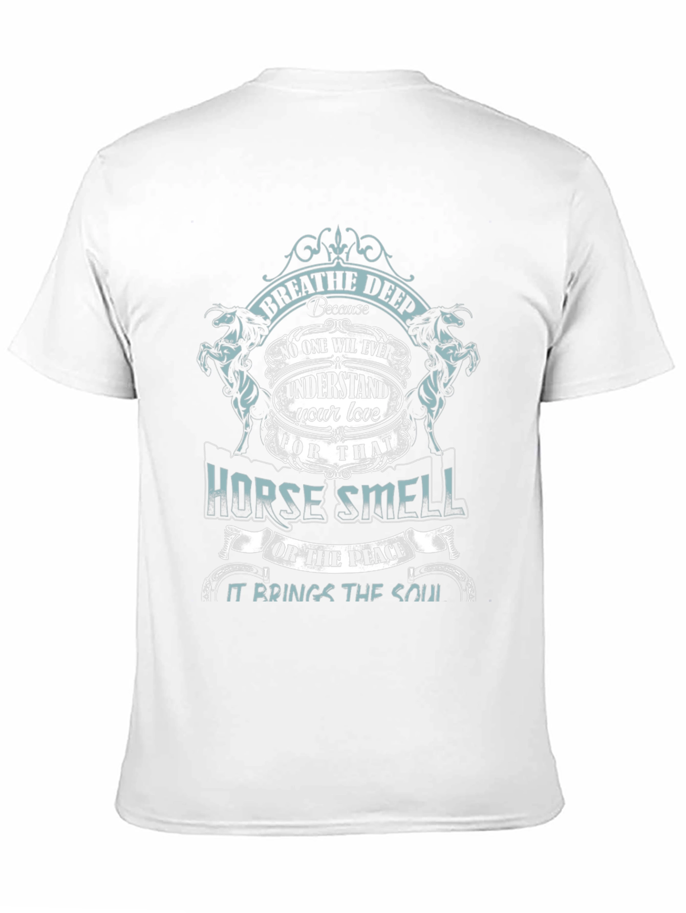 Breathe Deep Horse Smell Graphic Tee