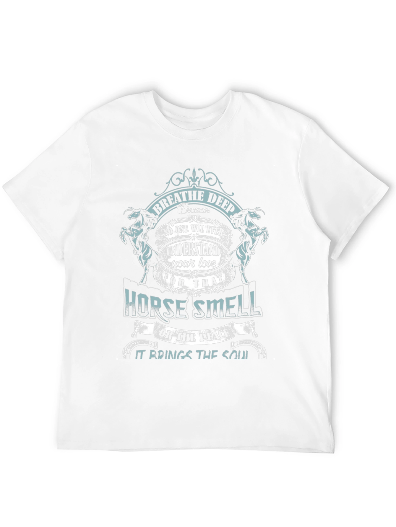 Breathe Deep Horse Smell Graphic Tee