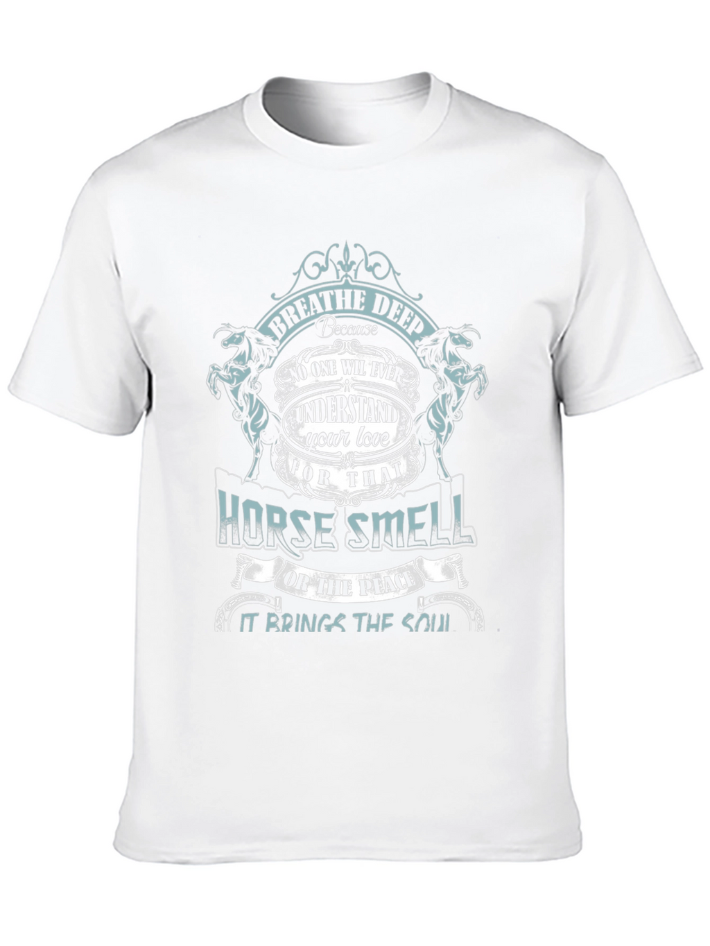 Breathe Deep Horse Smell Graphic Tee