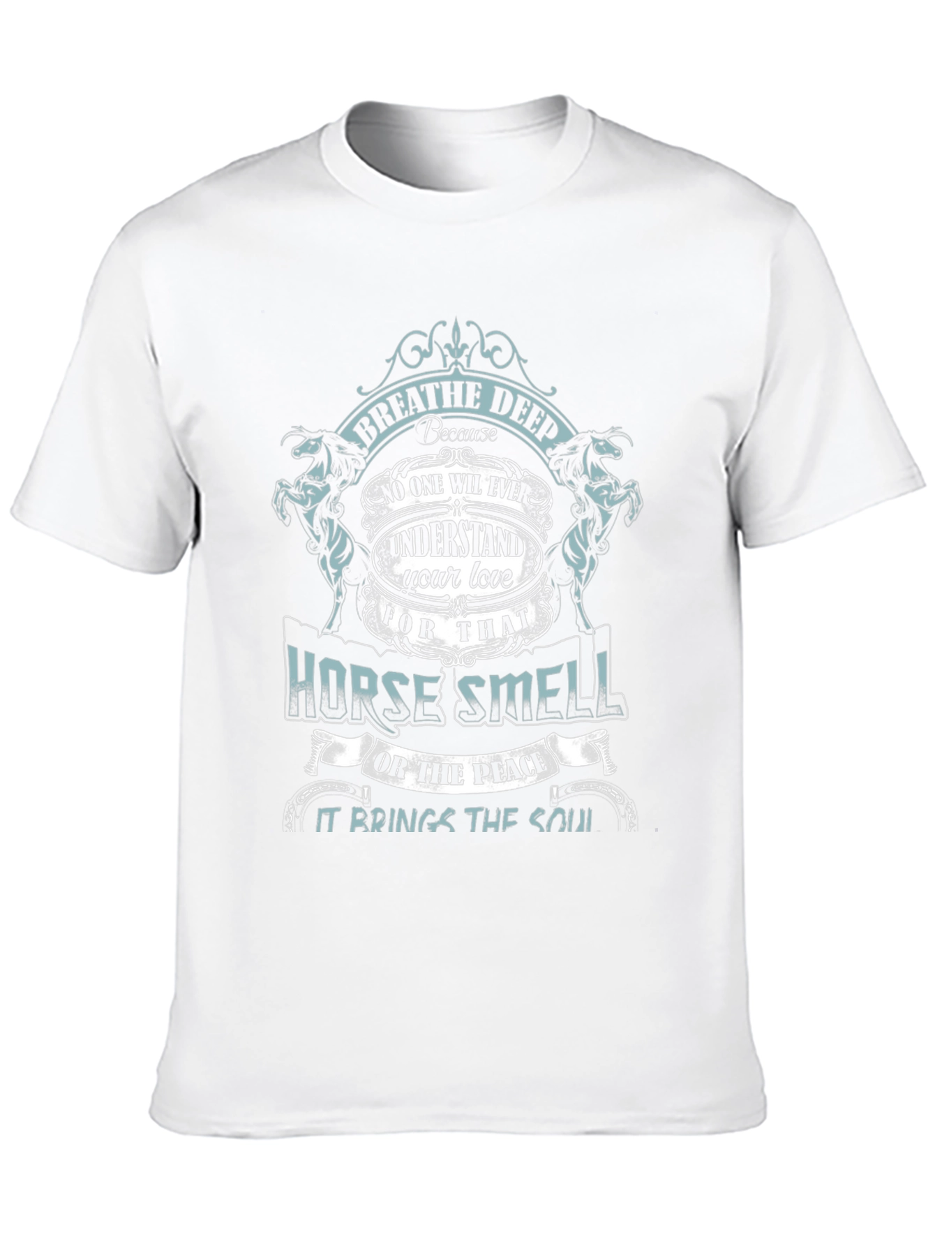 Breathe Deep Horse Smell Graphic Tee