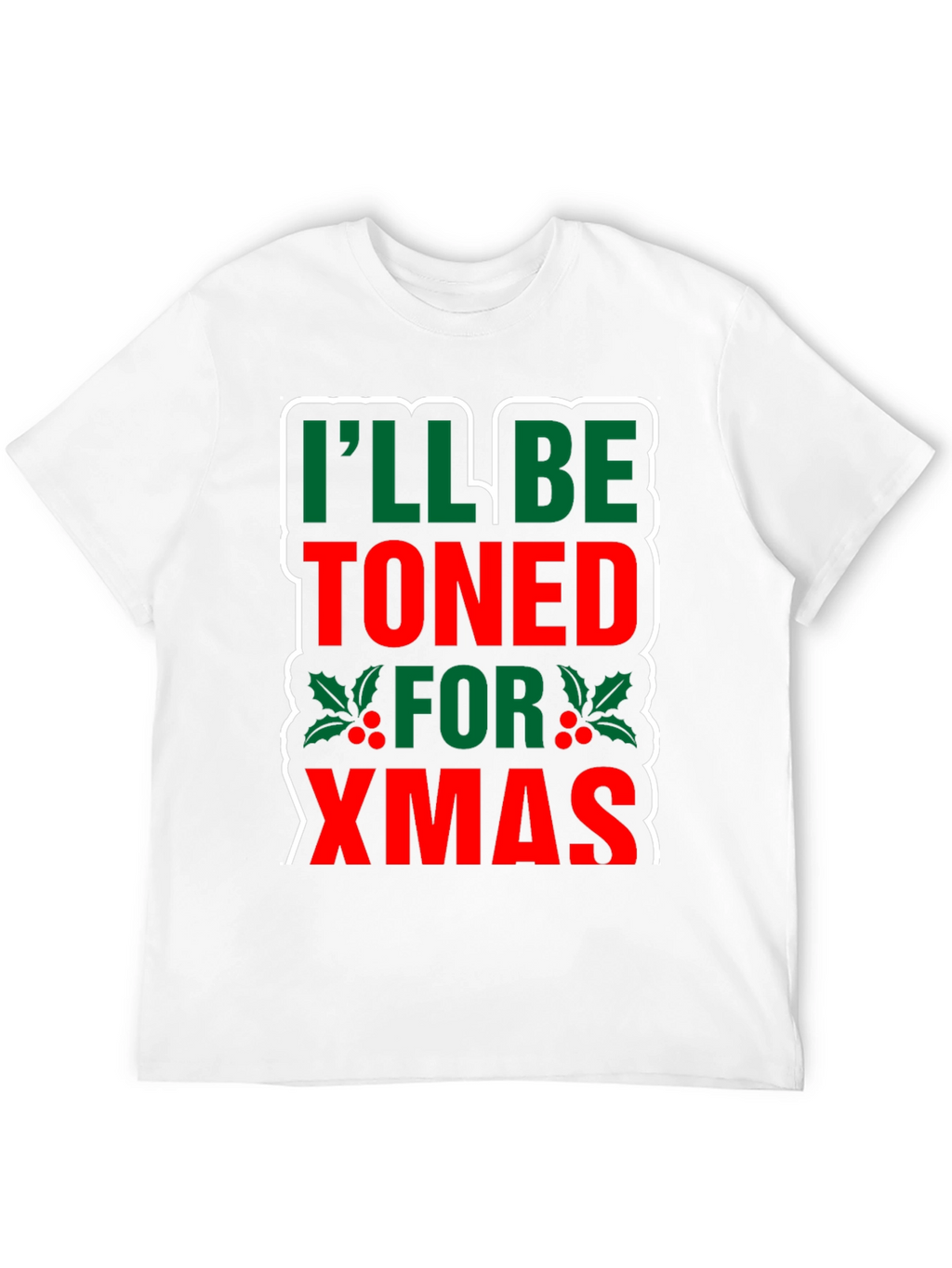 Funny Christmas Workout T-Shirt