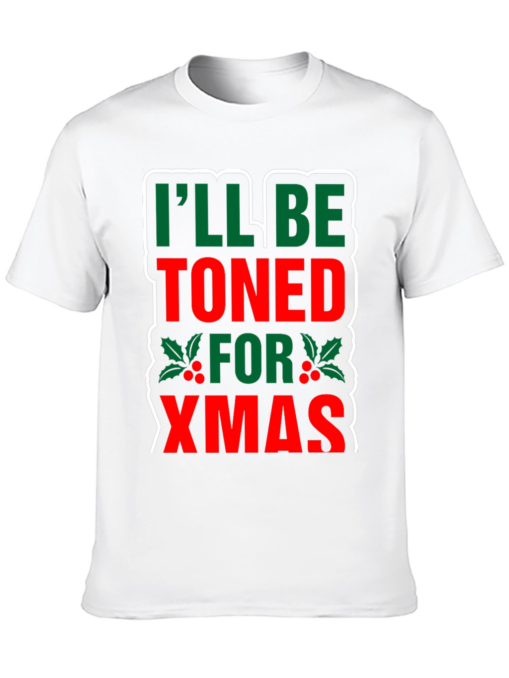 Funny Christmas Workout T-Shirt