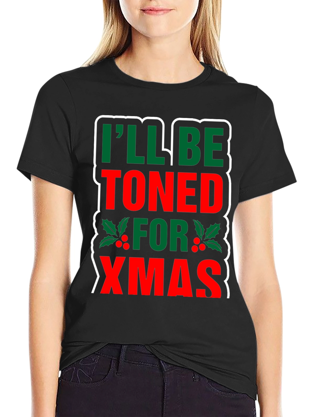 Funny Christmas Workout T-Shirt