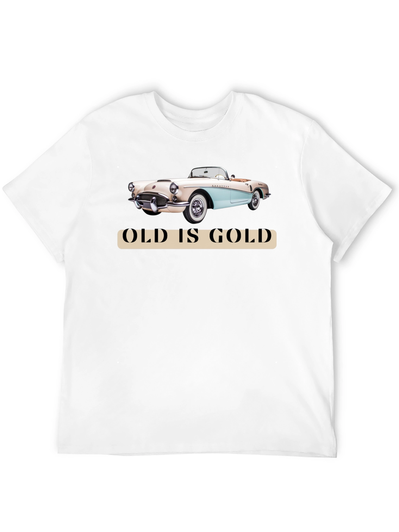 Old is Gold Classic Car T-Shirt