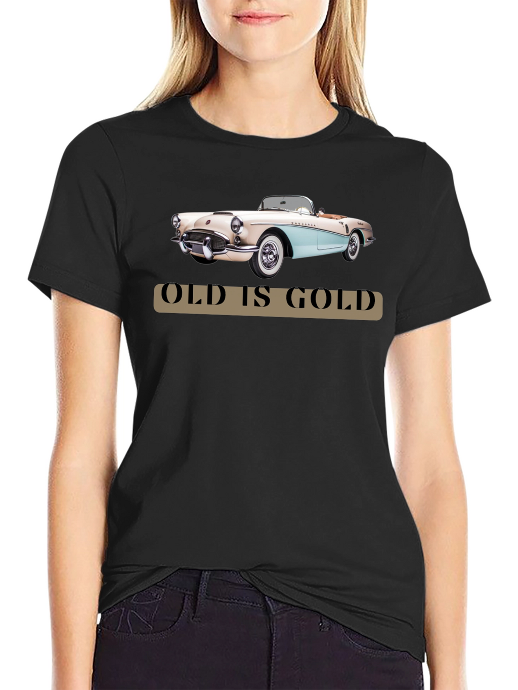 Old is Gold Classic Car T-Shirt