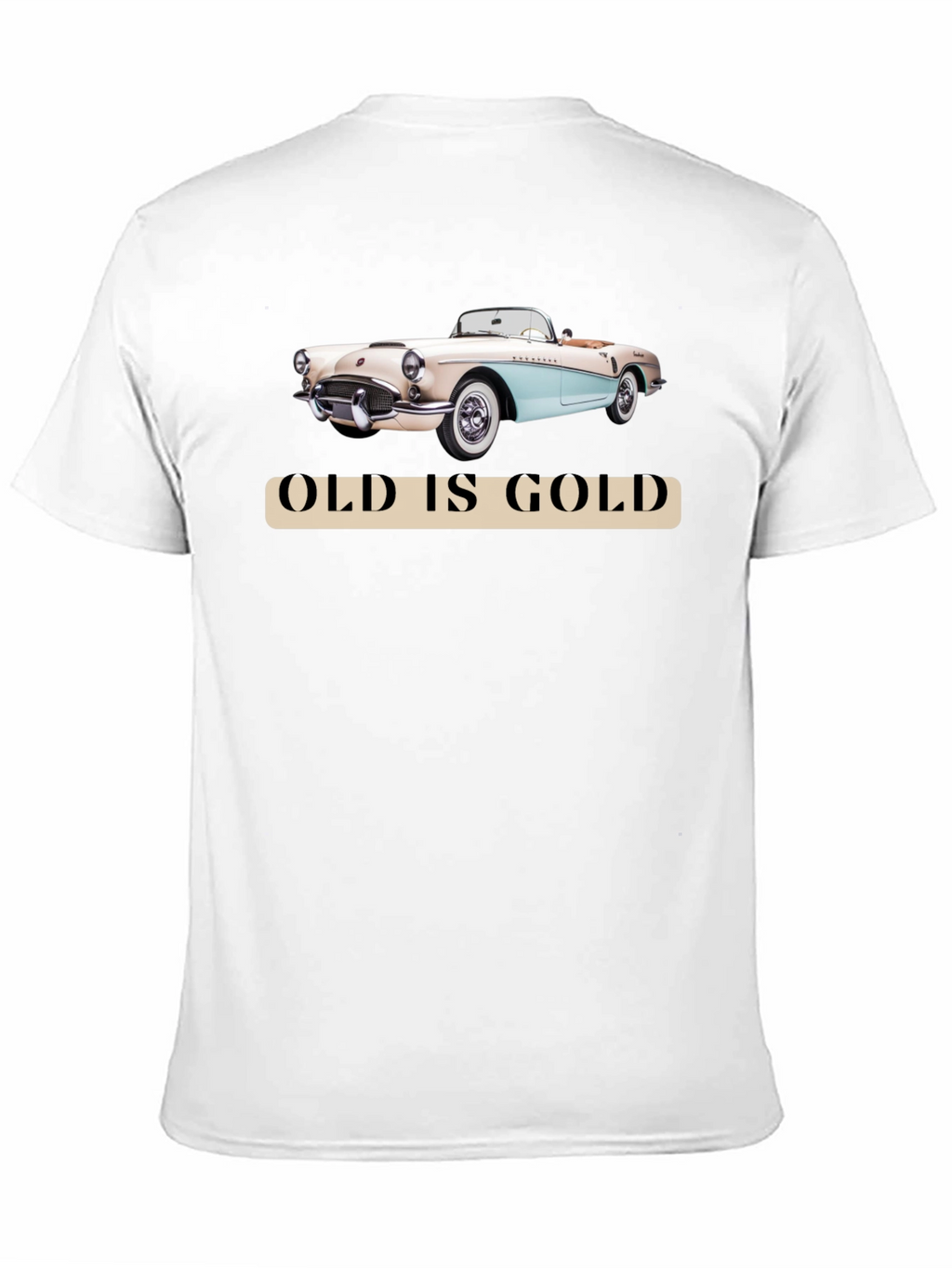 Old is Gold Classic Car T-Shirt