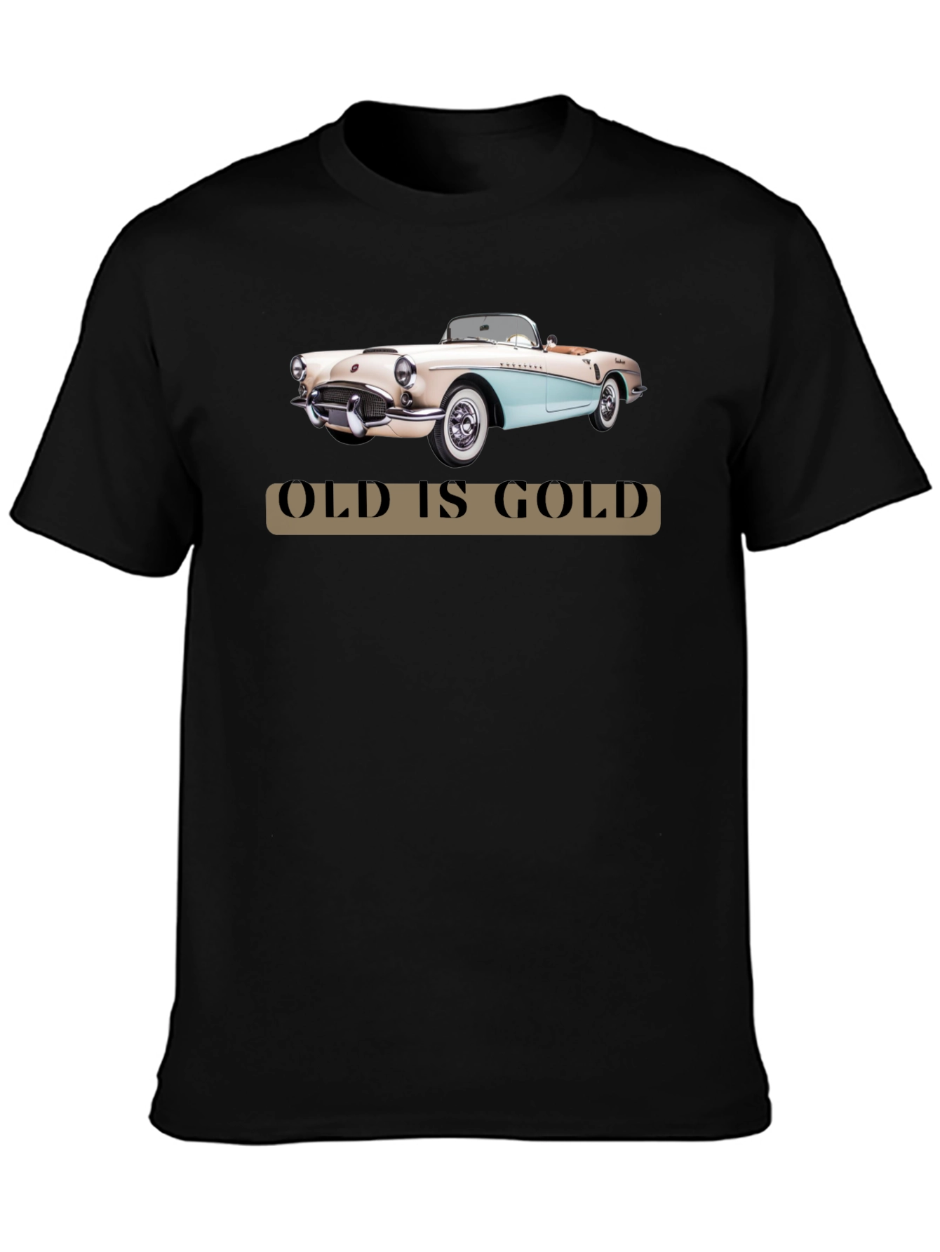 Old is Gold Classic Car T-Shirt