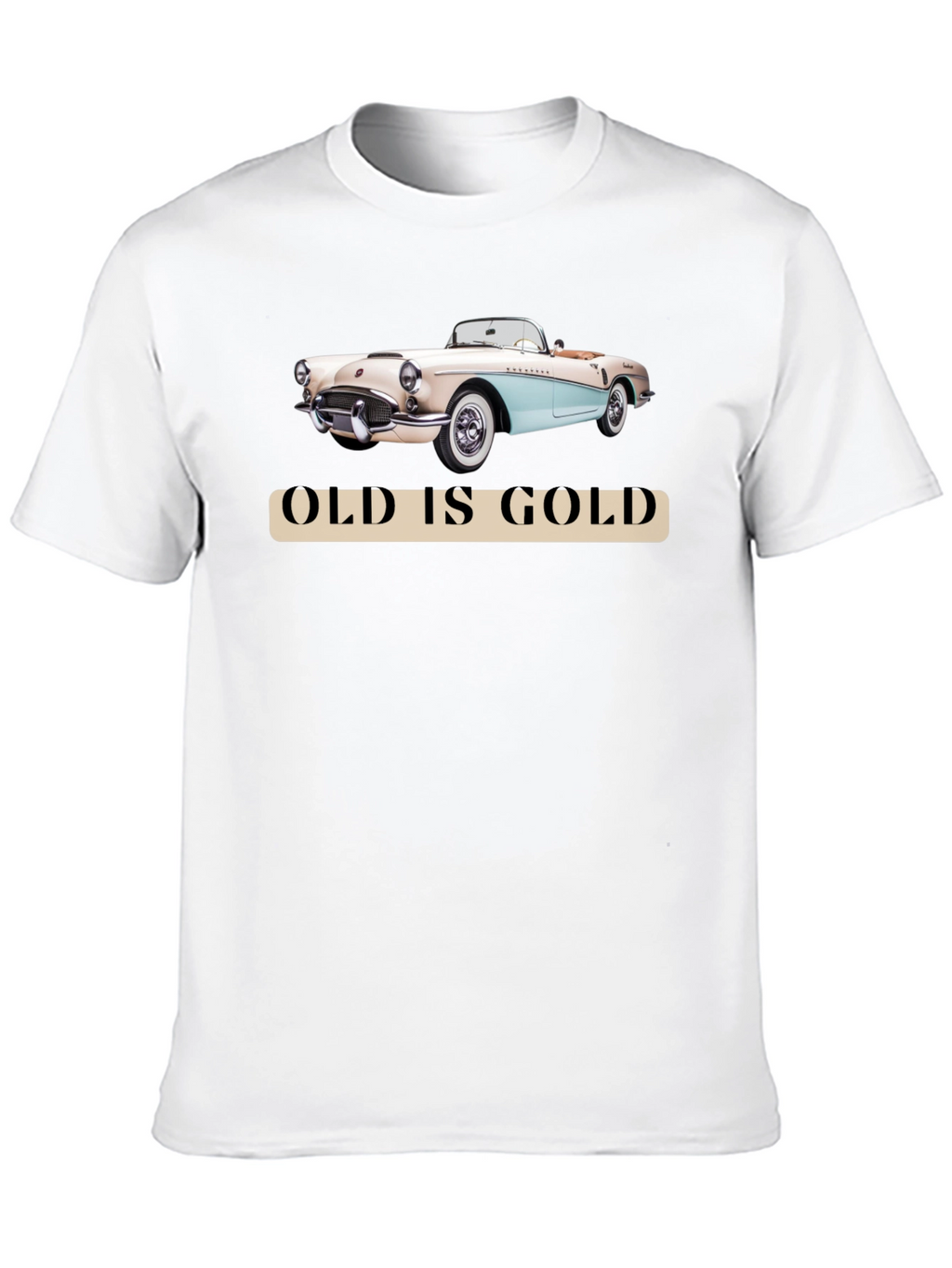 Old is Gold Classic Car T-Shirt