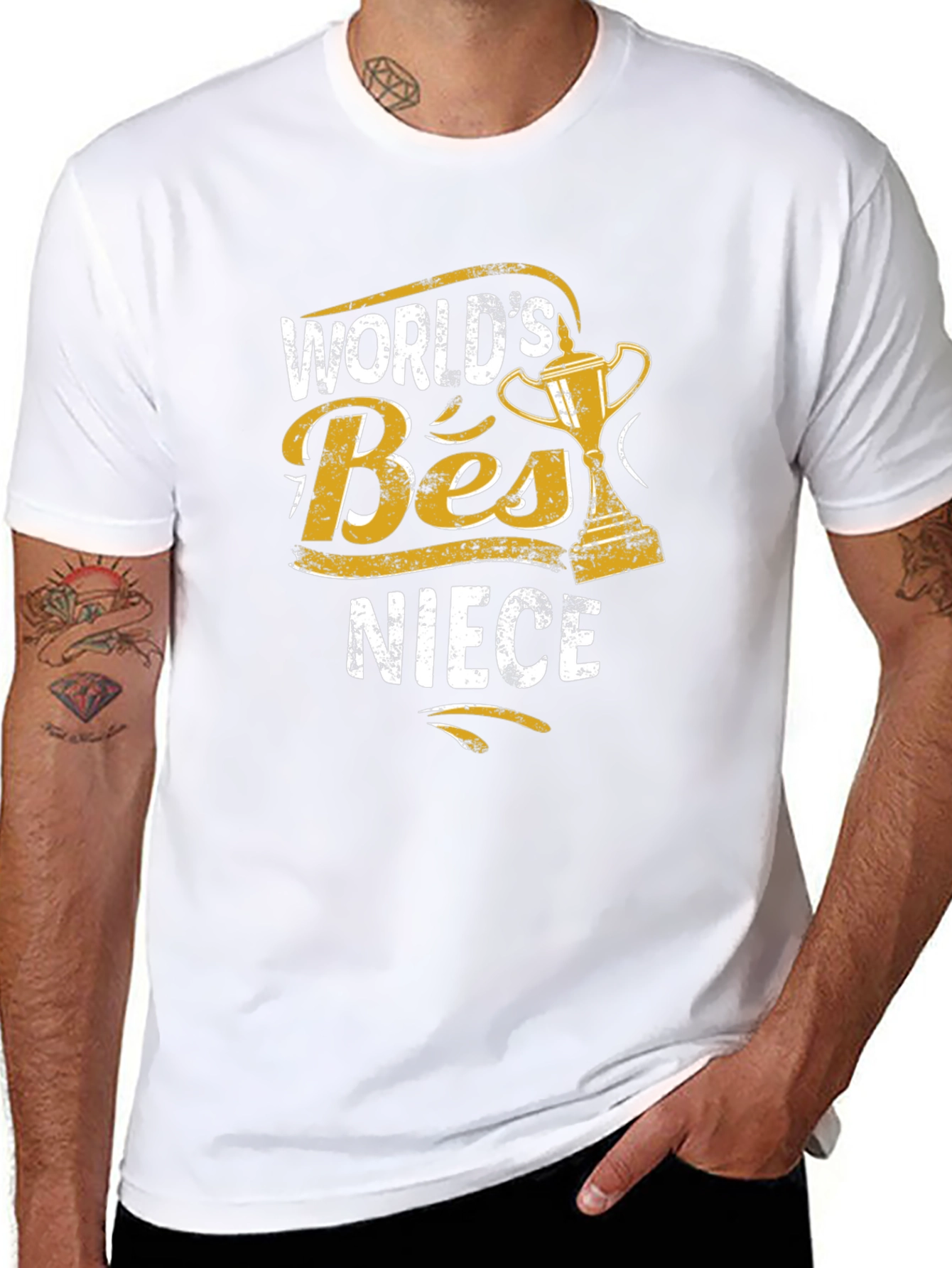 Worlds Best Niece T-Shirt - Award Winning Design