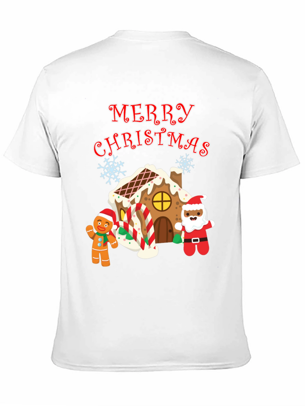 Festive Merry Christmas Graphic T-Shirt