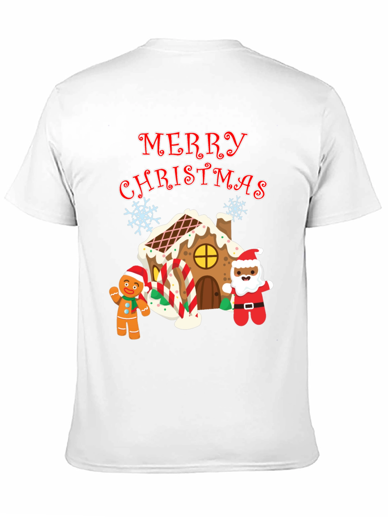 Festive Merry Christmas Graphic T-Shirt