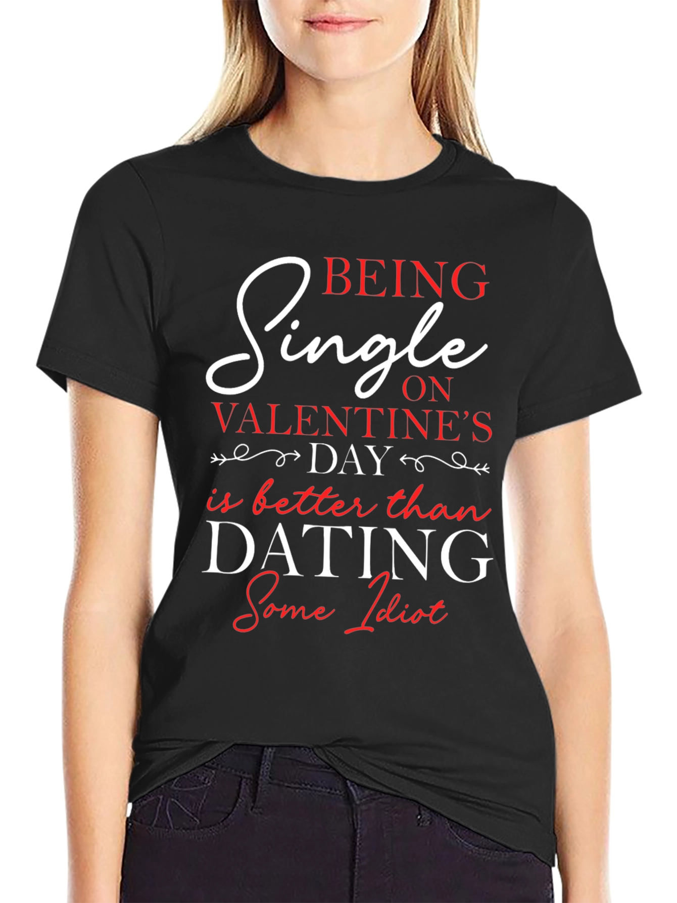 Single on Valentines Day T-Shirt