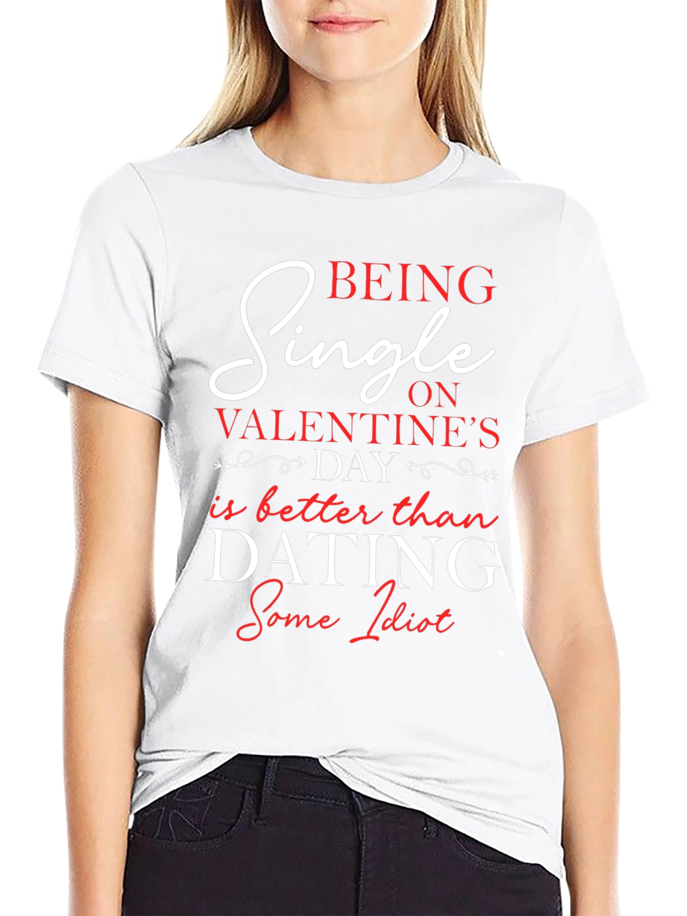 Single on Valentines Day T-Shirt