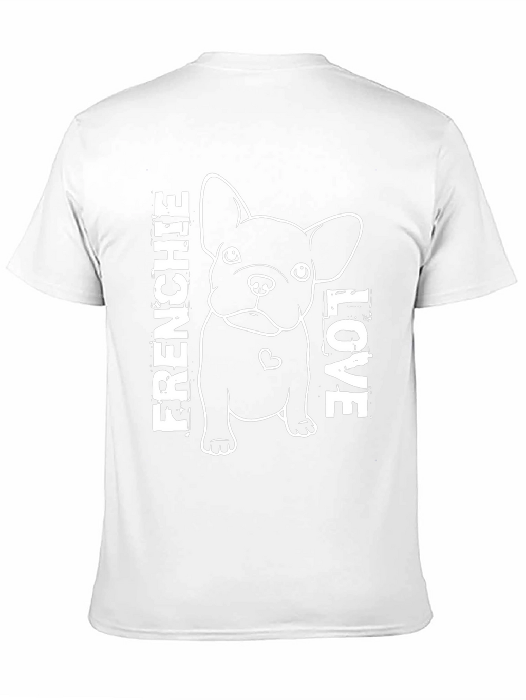 Frenchie Love Graphic Tee - Black