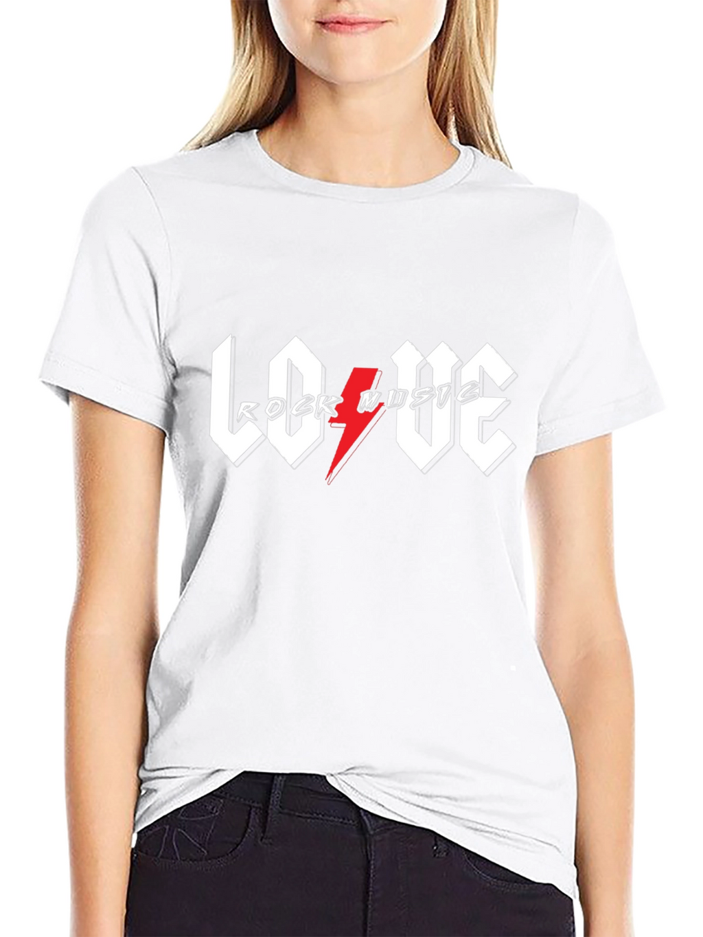 Rock Music Lover T-Shirt - Black