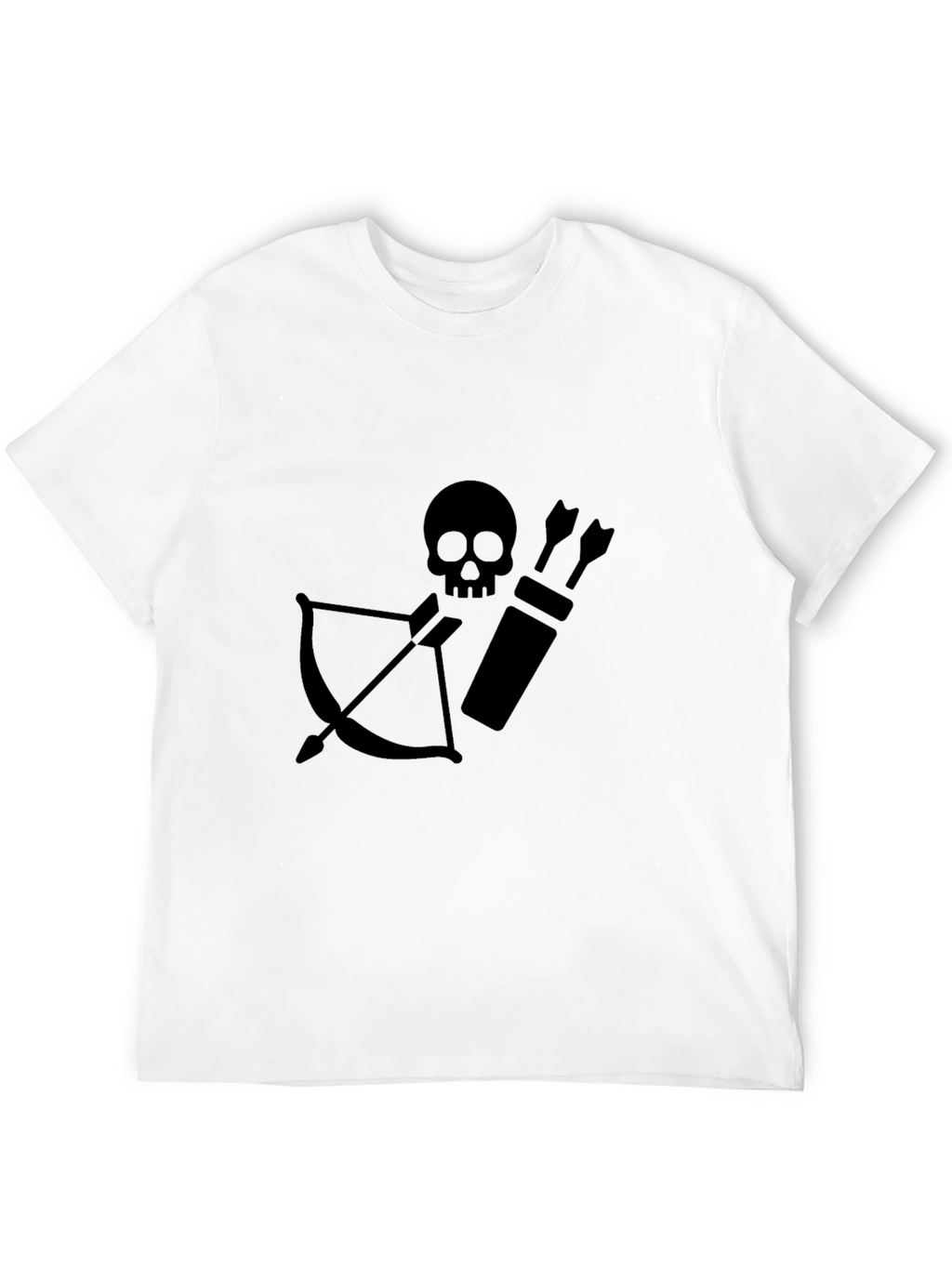 Skull Archer Black Tee