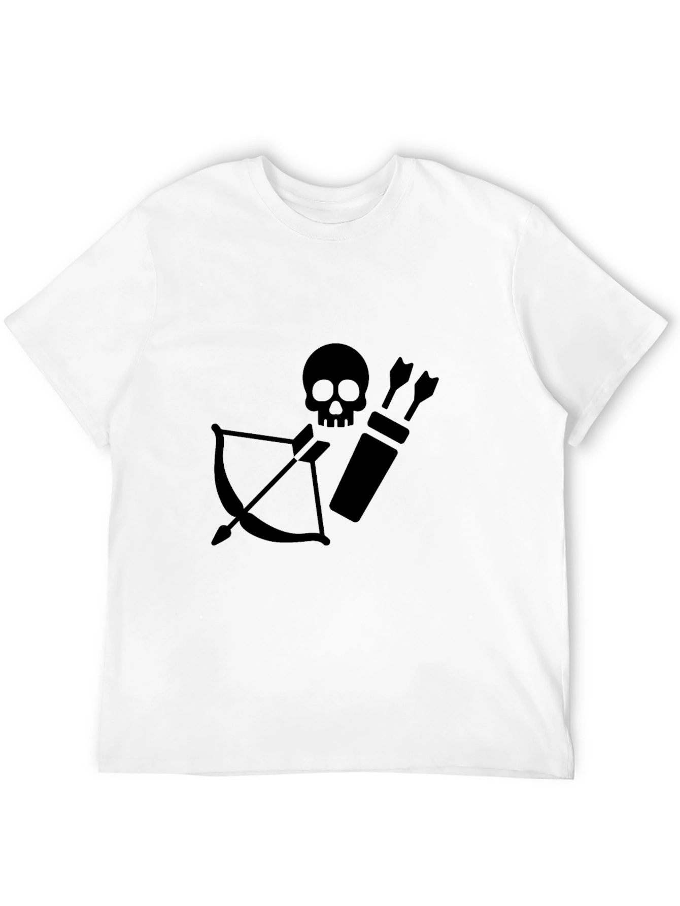 Skull Archer Black Tee