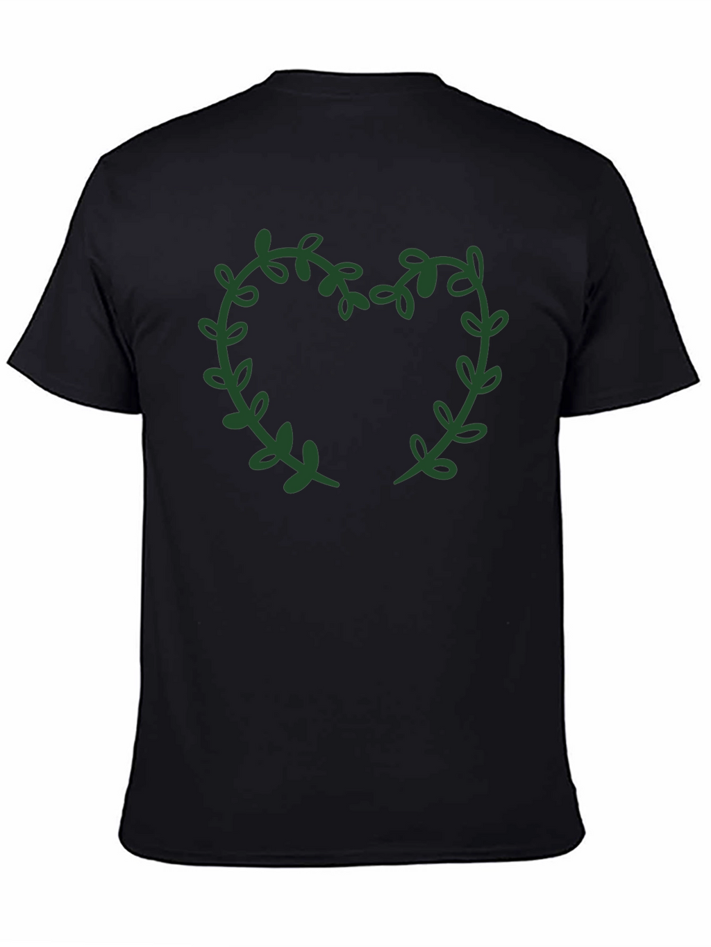 Leaf Heart Graphic Tee - Stylish Casual Wear