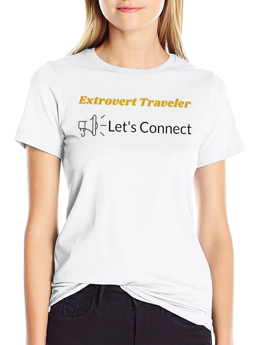 Extrovert Traveler T-Shirt - Lets Connect