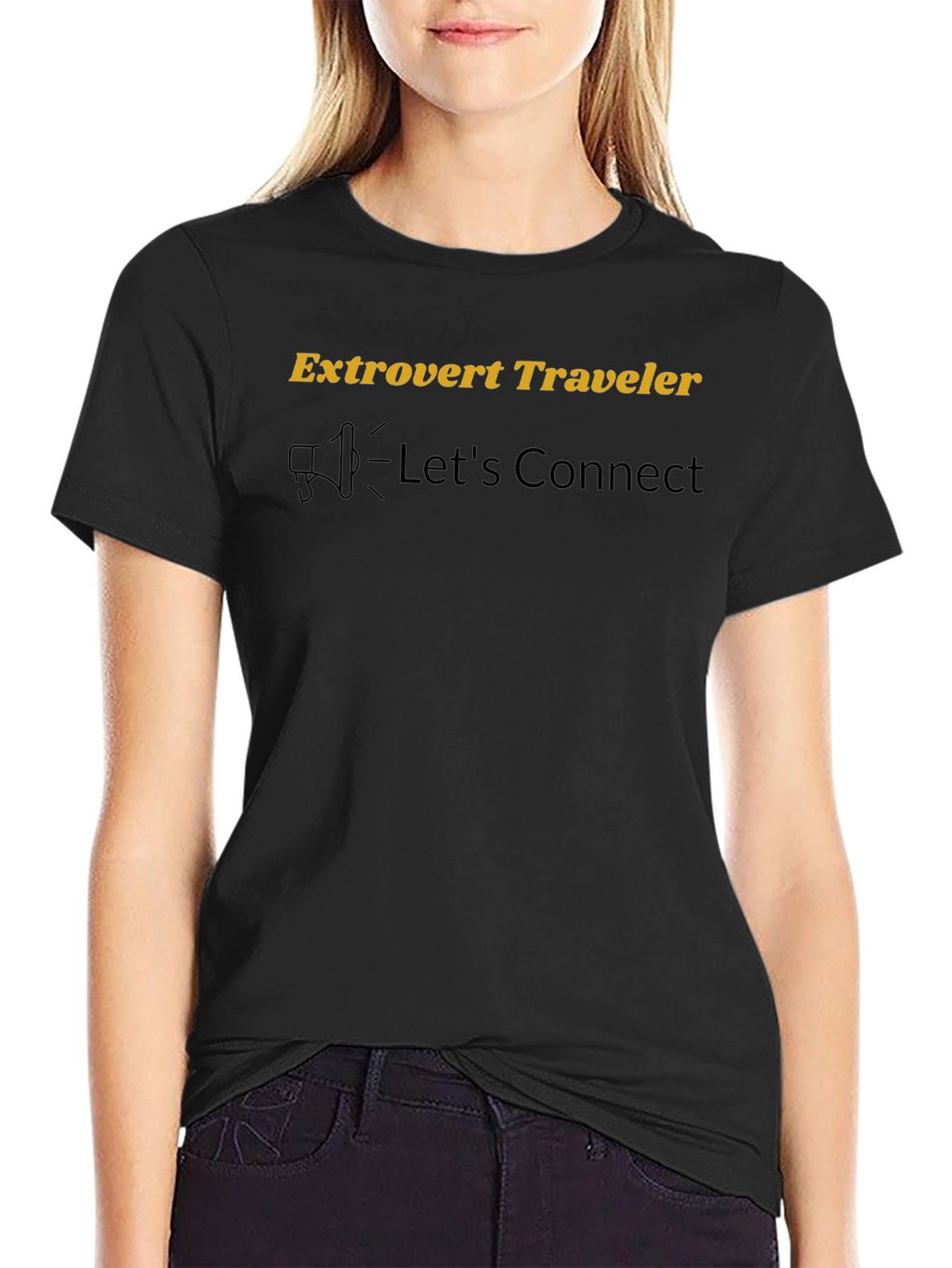 Extrovert Traveler T-Shirt - Lets Connect