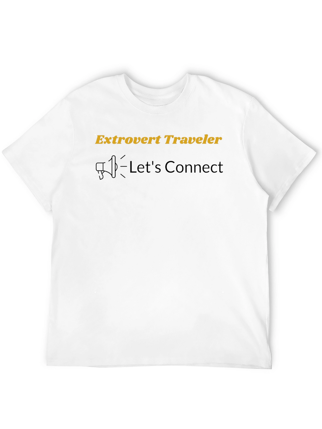 Extrovert Traveler T-Shirt - Lets Connect