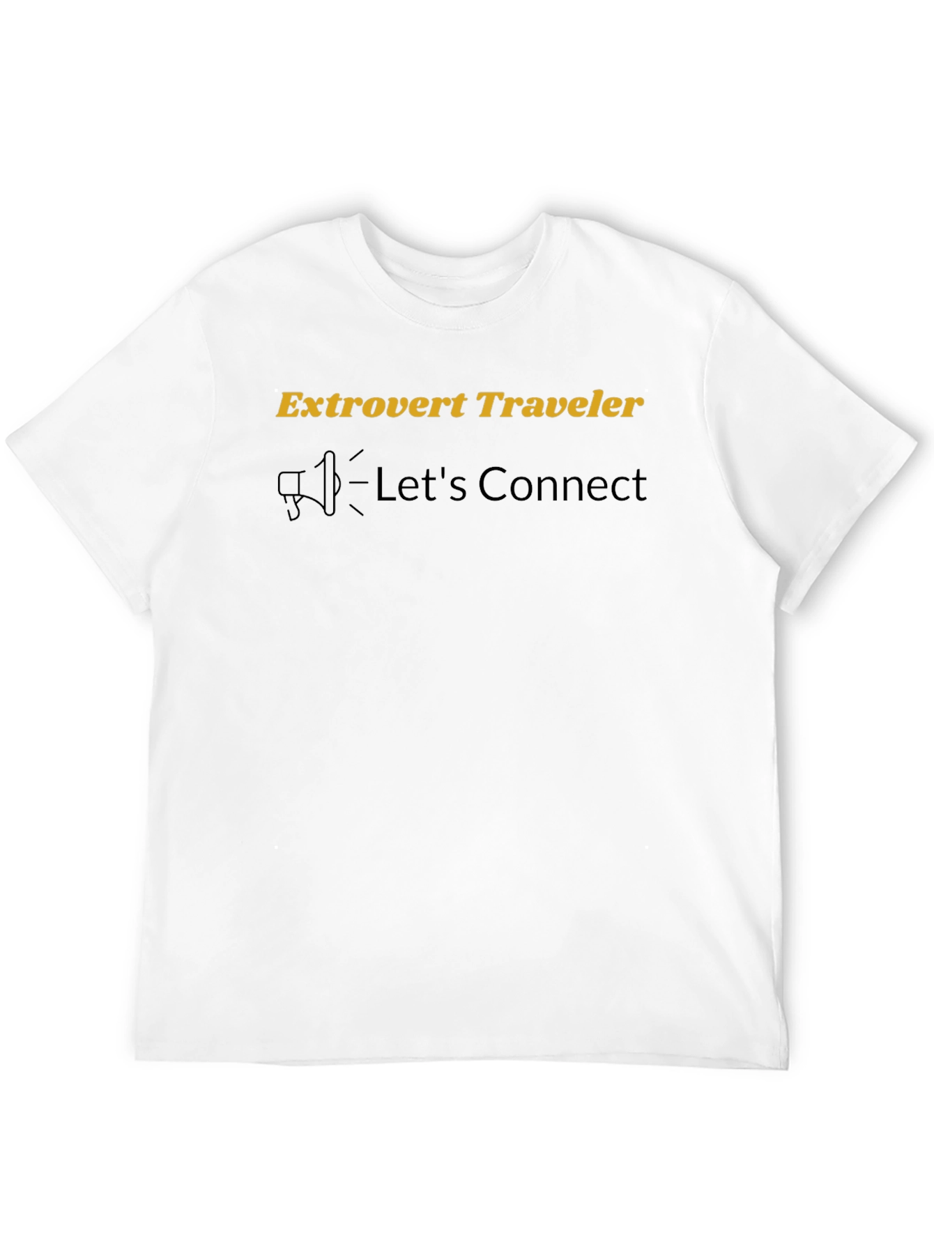 Extrovert Traveler T-Shirt - Lets Connect