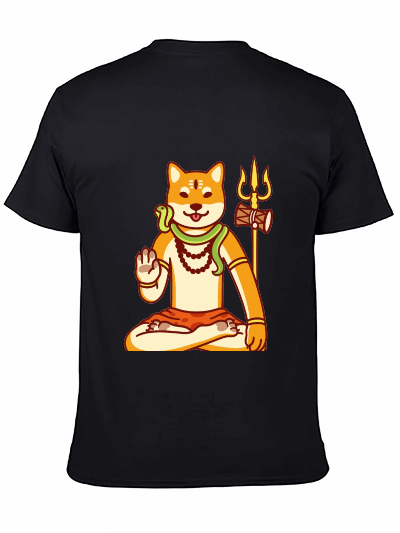 Shiba Inu Shiva T-Shirt - Meditating Doge Tee