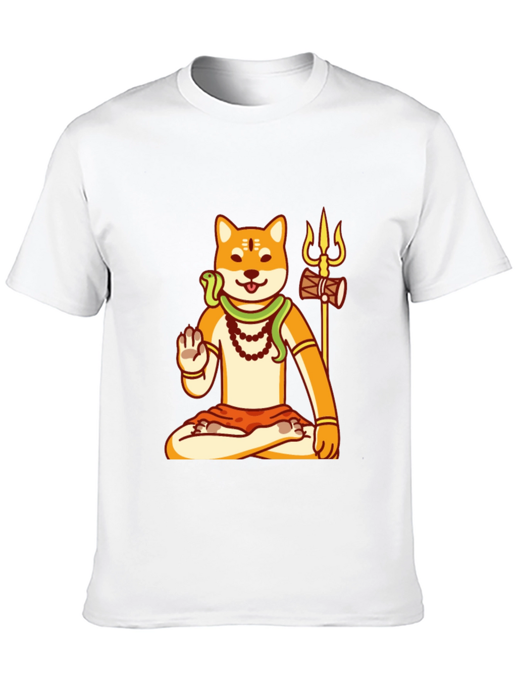 Shiba Inu Shiva T-Shirt - Meditating Doge Tee