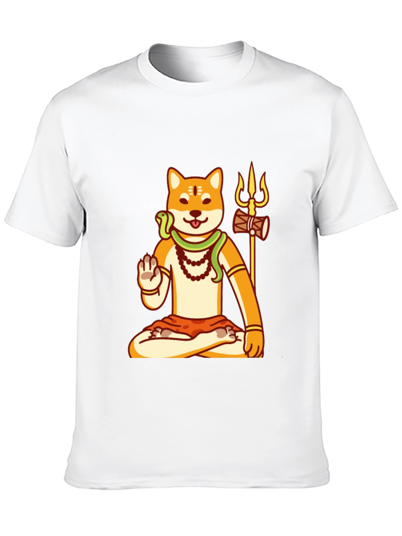 Shiba Inu Shiva T-Shirt - Meditating Doge Tee