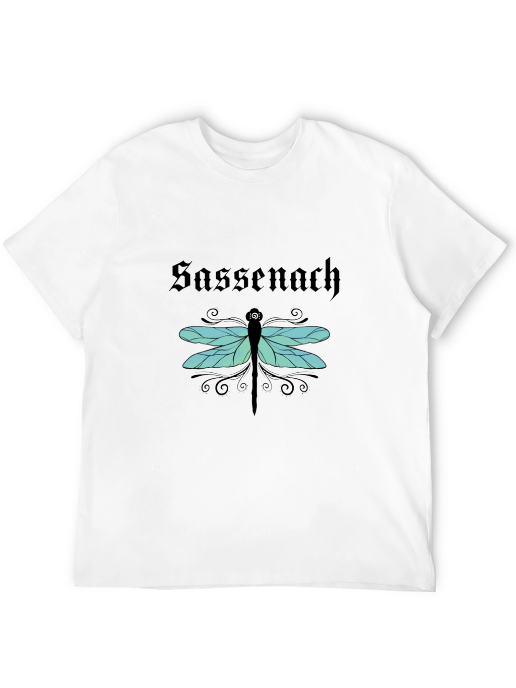 Sassenach Dragonfly Black T-Shirt