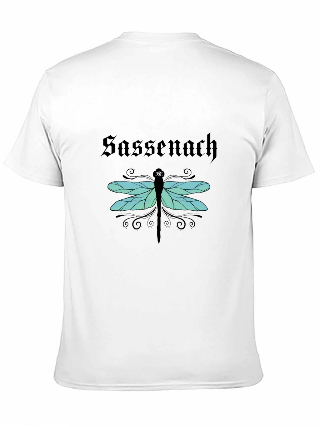 Sassenach Dragonfly Black T-Shirt