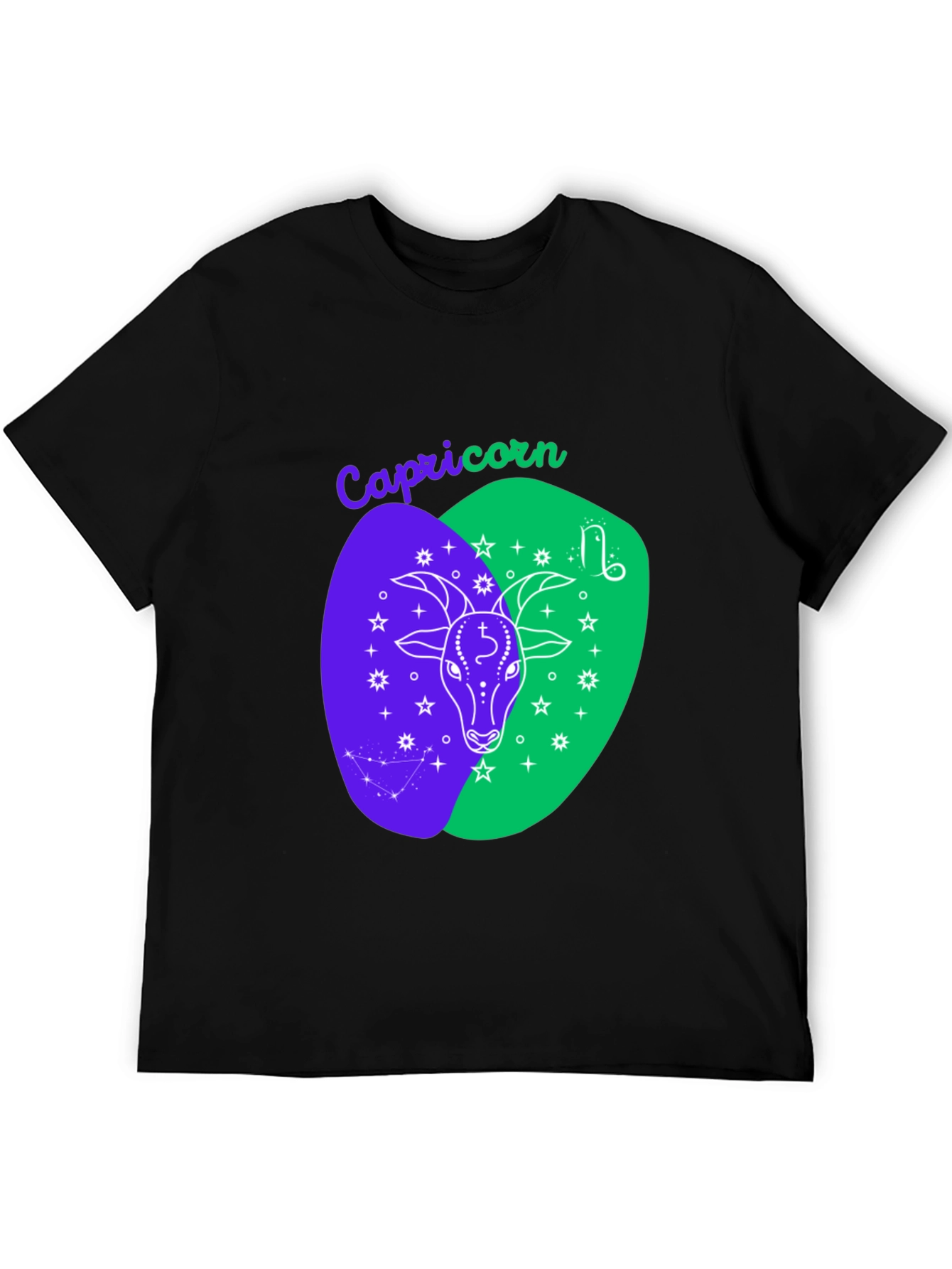 Capricorn Zodiac Graphic T-Shirt - Astrology Tee